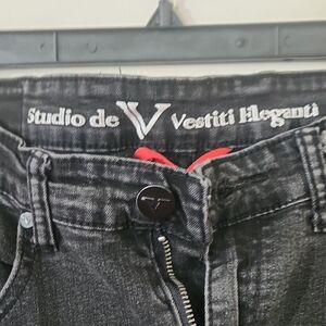 Studio Black Jeans Washed Denim
